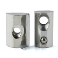 M8 Perfectly fit 40 series aluminum extrusion T-Nut with Spring Leaf